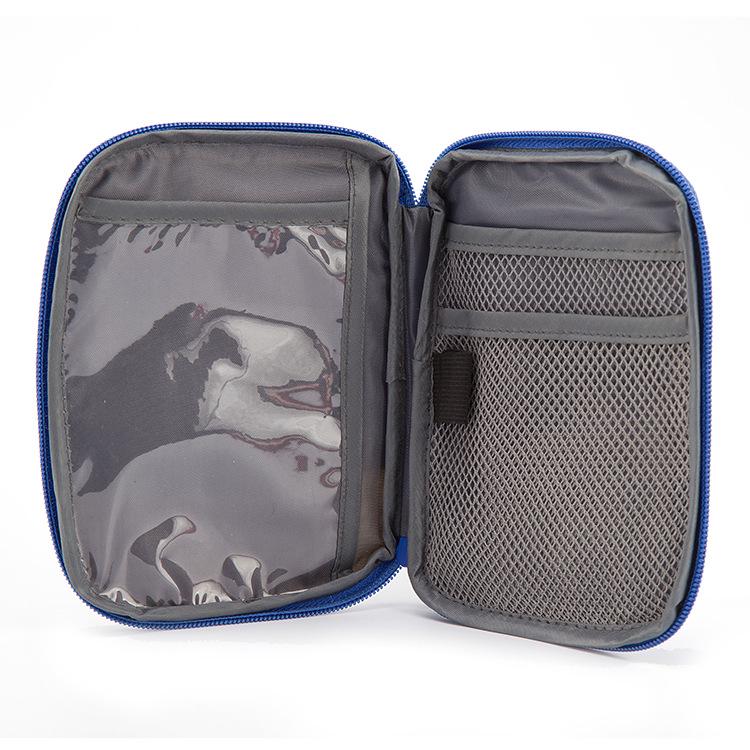 Best-Selling Portable Medical Storage Bag: Compact First Aid Travel Pouch with Oxford Cloth and Zipper Closure