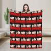 Funny Very Nice Very Evil Danhausen Wrestling Blanket Fleece Printed Super Soft Throw Blanket for Home Office Plush Thin Quilt