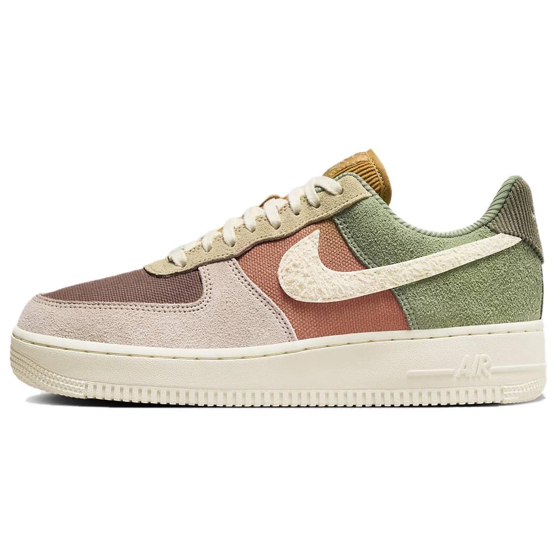

Новые женские Nike Air Force 1 Low 07 Lx Oil Green Terra Blush FZ3782-386 42
