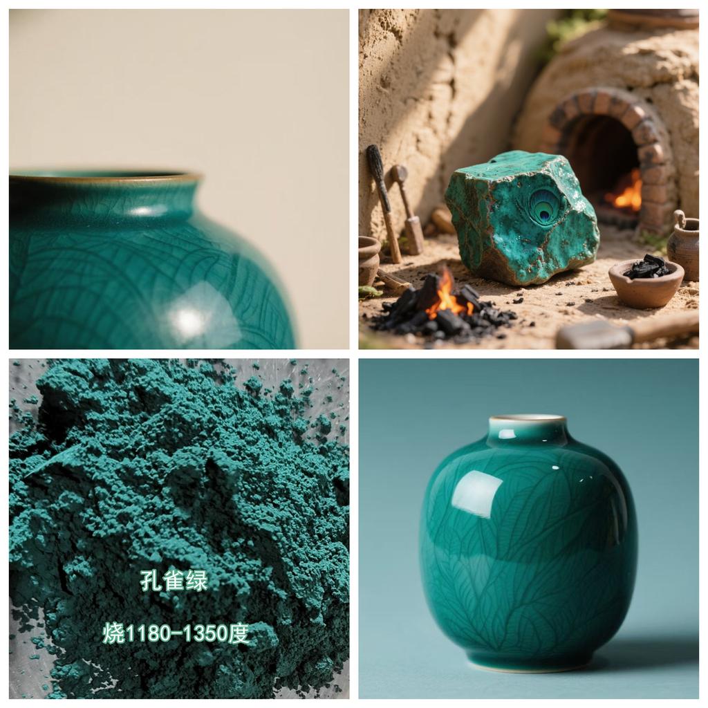 10g Bottled Ceramic Underglaze Colored Powder Never Fade Making Tableware Tea Sets Vases Ornaments Office Supplies 1280℃-1350℃
