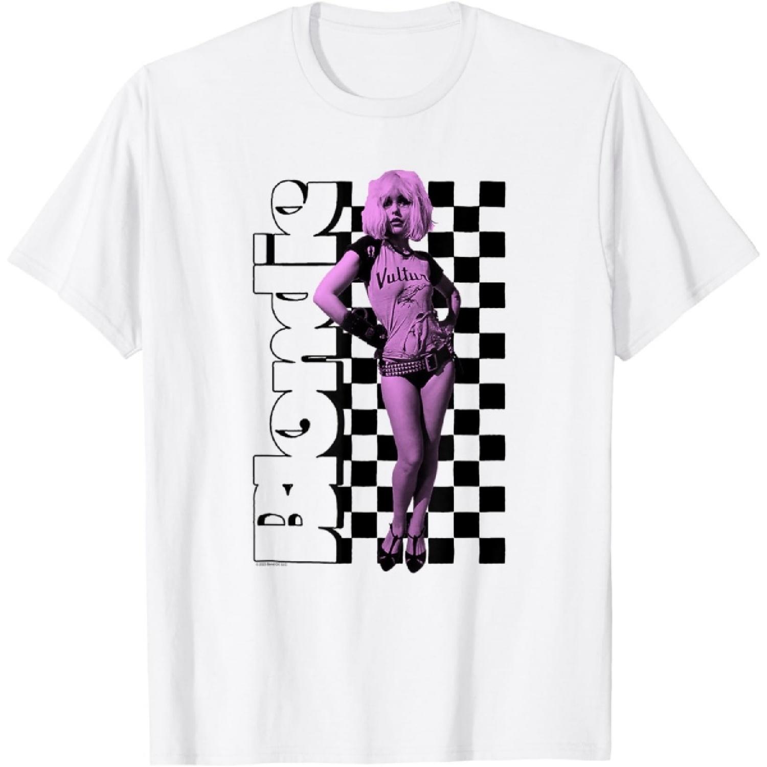 Checkerboard Portrait Vintage Band T-Shirt XXXXXL белый