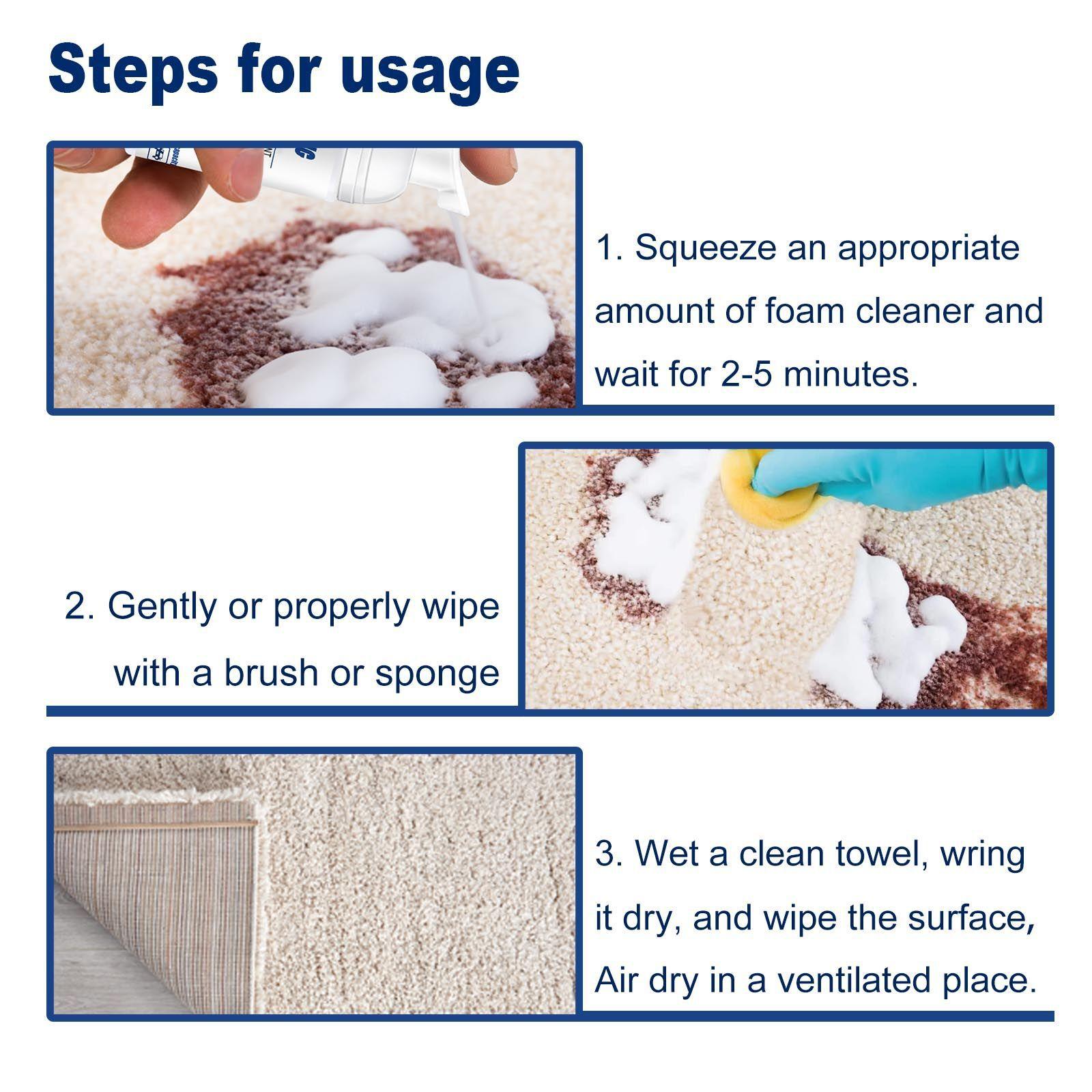 Пенный очиститель Чистка белья Химчистка пуховиков Чистка ковров Средство для штор — фото 6