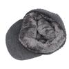 Men Winter Hat Casual Winter Beanie Hat For Men Plush Lining Wool Hat High Quality Warm Knitted Hat
