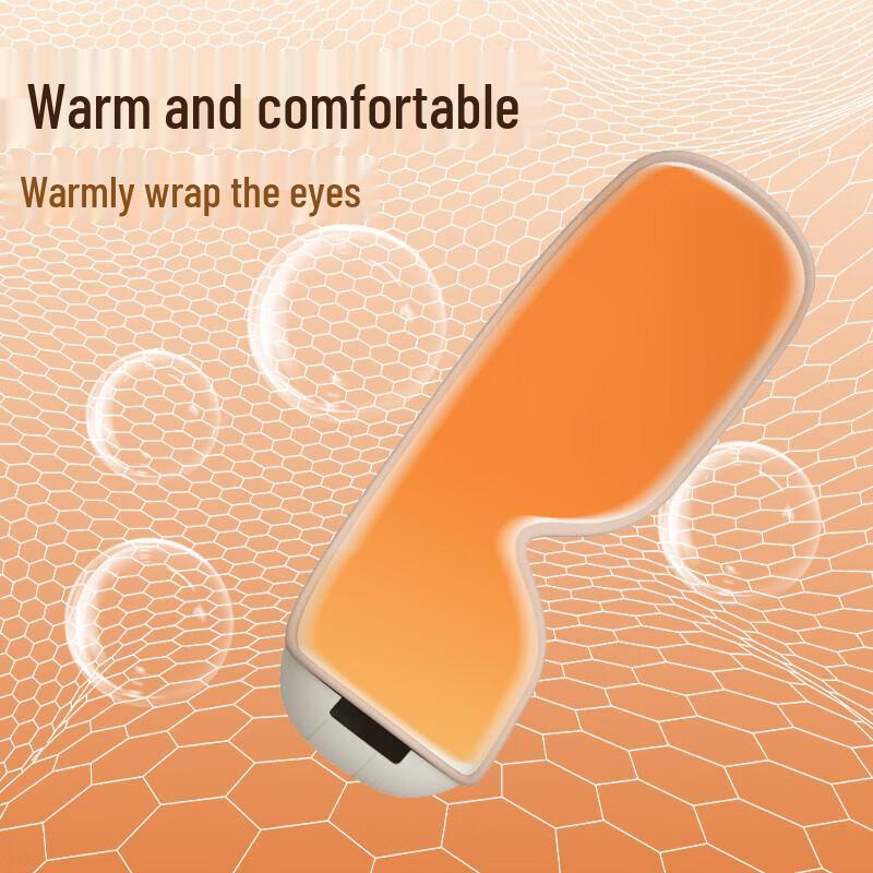 HEZHENG Foldable Eye Massager with Heat CN Plug (adapter Included)