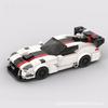 MOC Building Block Set Racing 8 Grid Road Riding Viper Acr Toy Model