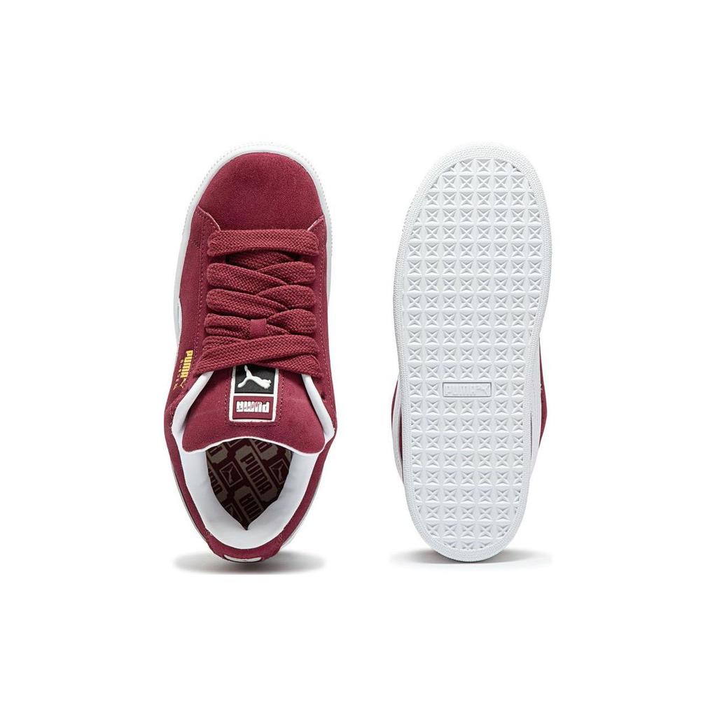 Puma Wildleder XL Unisex Bordeaux Weiß 395205-12