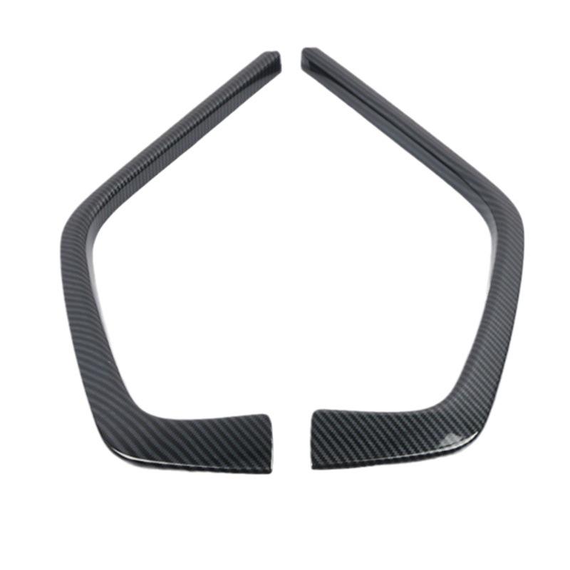 Compatible RAV4 Center Grille Side Trim: Front Lip, Bumper Guard, Scratch-Resistant Exterior Modification
