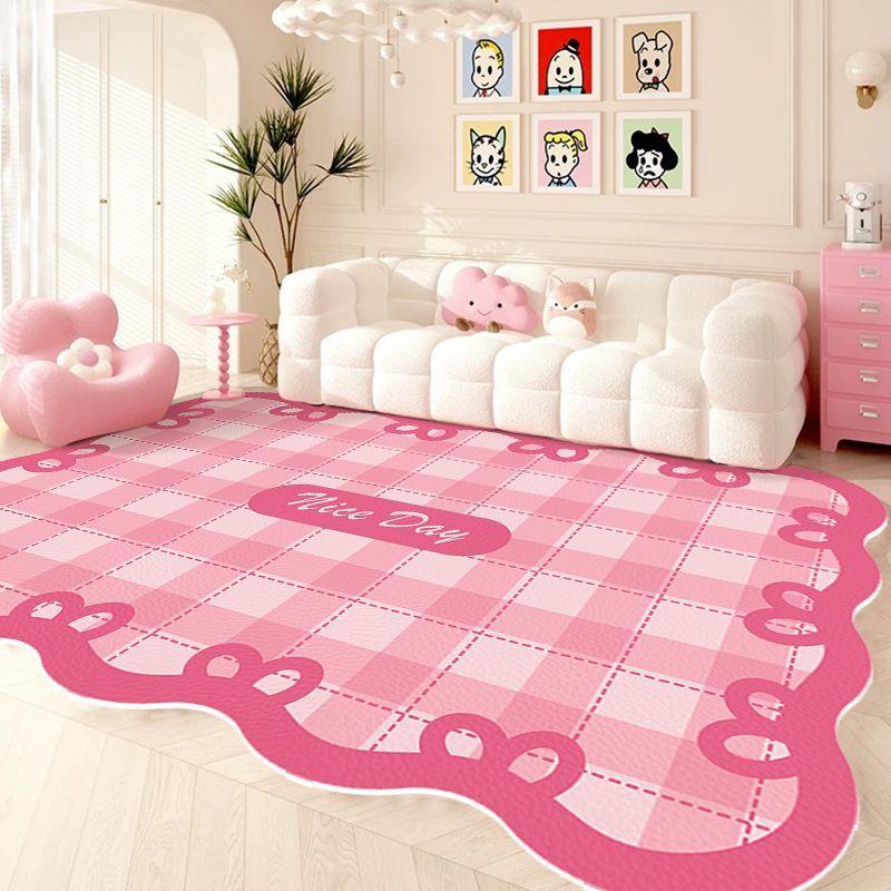 Cartoon Wohnzimmerteppich Niedlicher Couchtischteppich Wohnstil Unregelmäßig Große Fläche Schlafzimmer Voller Bodenmatte