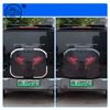 For BYD Leopard 7 Titanium 7 2025 2026 Rear Backpack Protective Trim Spare Tire Cover Decorative Strip Car Styling Accessories