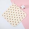 4-Layer Cotton Gauze Baby Towel - Soft, Class A, Small Square for Children and Kindergarten Use