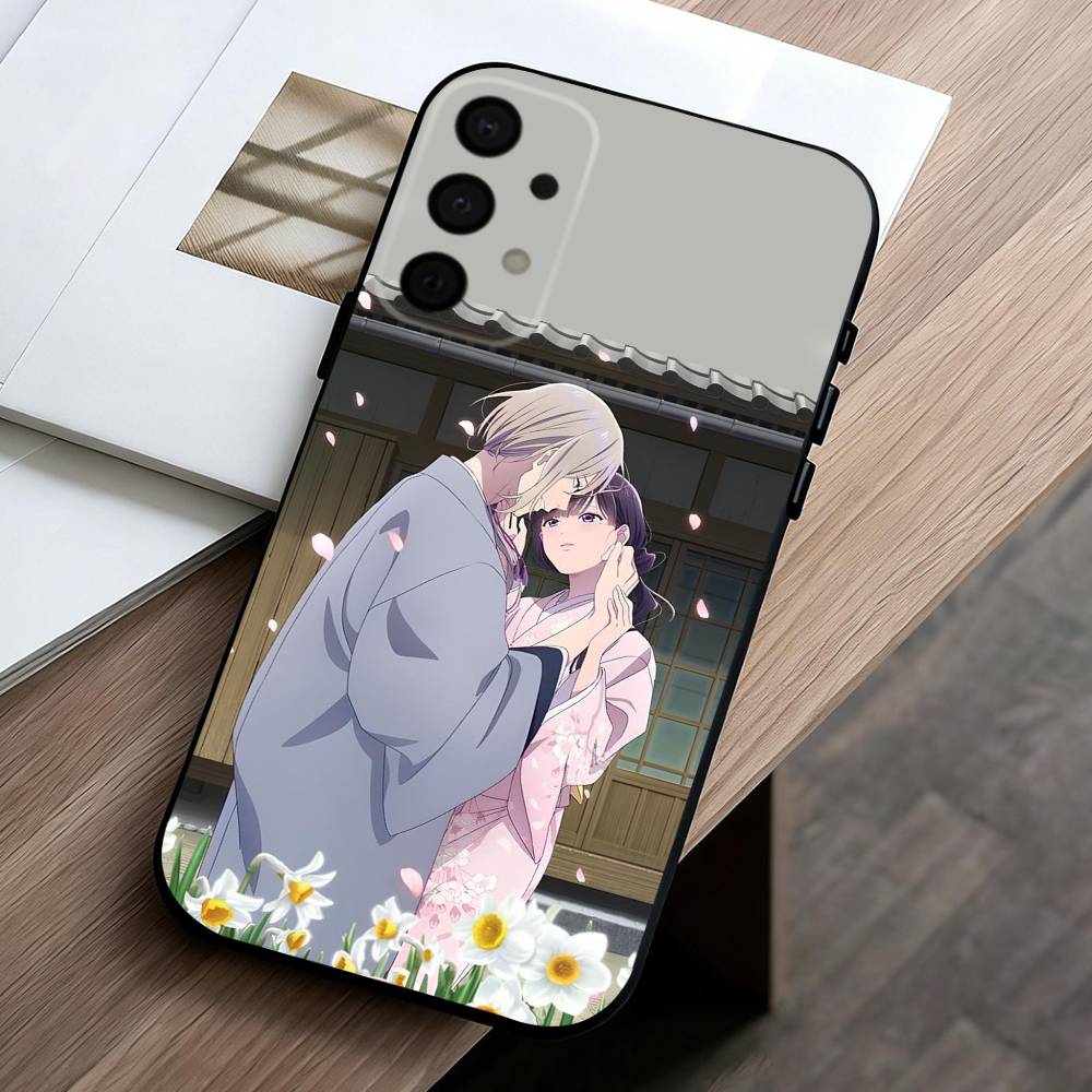 Manga My H-Happy M-Marriage Phone Case For Samsung Galaxy A73,A72,A71,A70,A53,A52,A51,Soft Silicone Black Cover