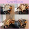 Canvas Shoulder Bag For Women With Large Capacity And Zip Closure For Daily Use