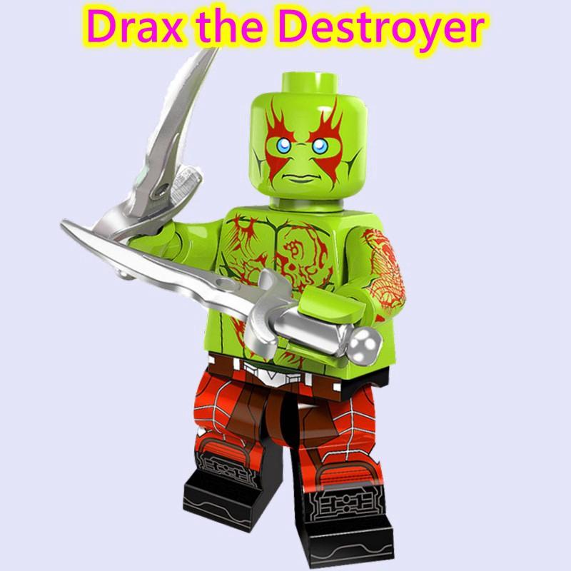 Kompatibel mit Minifiguren Star-Lord Marvel Avengers Endgame Bausteine Spielzeug für Kinder