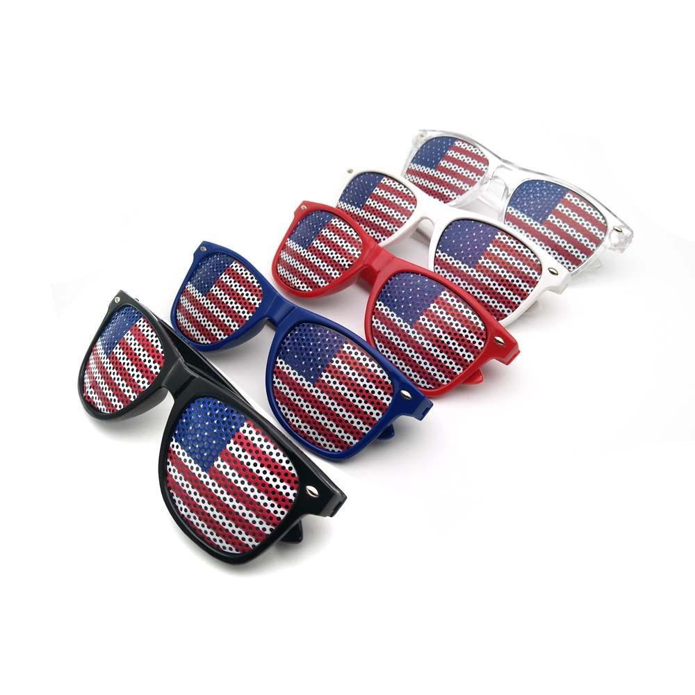 American National Flag Sunglasses Men Women Fashion Party Prom Decorations Eyewear Usa Independence Day Sun Glasses