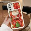 Phone case: 2D flat, suitable for Samsung Galaxy A34 A35 M05 M06 S20 S22 S21 FE Plus 5G protective case, Santa Claus, Christmas and Halloween, perfect