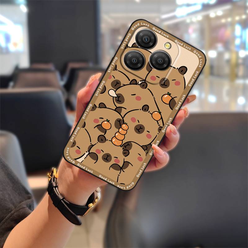 Full Wrap Silicone Phone Case For Blackview Shark9 5G Fashion Design Cartoon Dirt-resistant Anti-dust Durable Soft Case