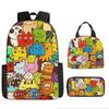 Class Garden Cartoon Primary and Secondary School School Bag Children's Backpack Backpack Three-piece Set