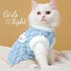 Autumn and winter new warm cute pet dog cat clothes winter warm beetle velvet vest Pet Christmas Clothes