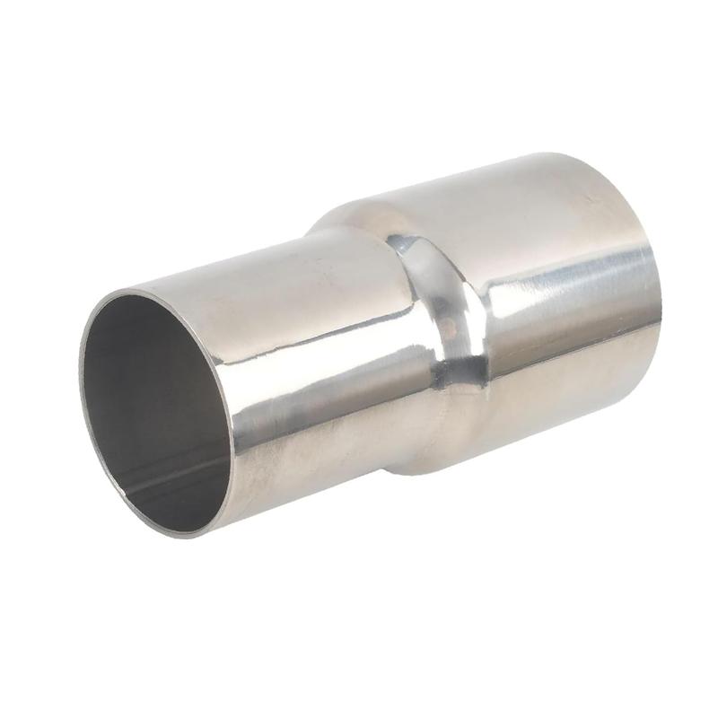 New 1.89 ID to 2.36 Exhaust Pipe Connector Stainless Steel Reducer Adapter 1PCS