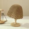 Hat Female Weave Petals Along Straw Hat Female Summer Sun Hat Small Bucket Fisherman Hat