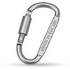 High-Quality 8CM Thickened D-Shaped Carabiner: Quickdraw Aviation Aluminum Nut Buckle