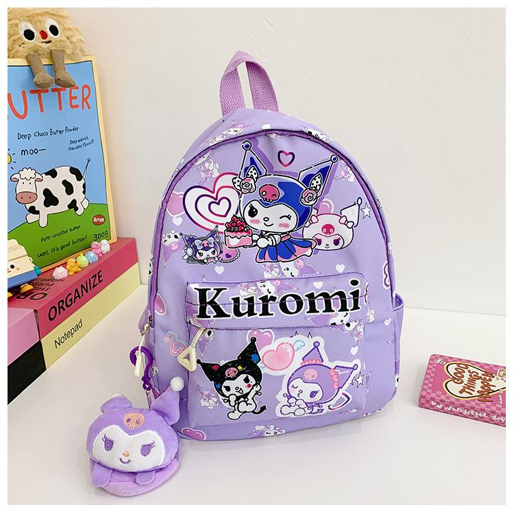 Large Capacity Primary School Schoolbag Cartoon Animation Cute Printed Boys And Girls Backpack Children'S Backpack