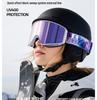 KAPVOE Anti-Fog Windproof Ski & Snowboard Goggles for Outdoor Sports
