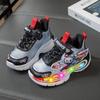 Children's Fashion Shoes 2025 Autumn New Boys Mesh Sneakers Popular Breathable Dad Shoes Boy Tide