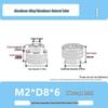 National Standard Aluminum Knurled Hand-Twist Nut M3-M10