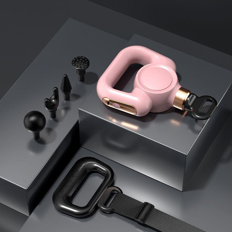 HB-016 Portable Mini Fascia Gun: High-Frequency Vibration, Multifunctional Deep Muscle Massager. Chinese