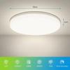 IRALAN-Simple Round Ceiling Lamp, Modern Dish, Easy To Install, Decoration Home For Living Room, Corridor, Bedroom
