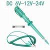 Tragbarer Auto-Schaltkreistester mit LED-Licht DC 6V-12V-24V 85486 Sonde Reparatur Elektrischer Teststift