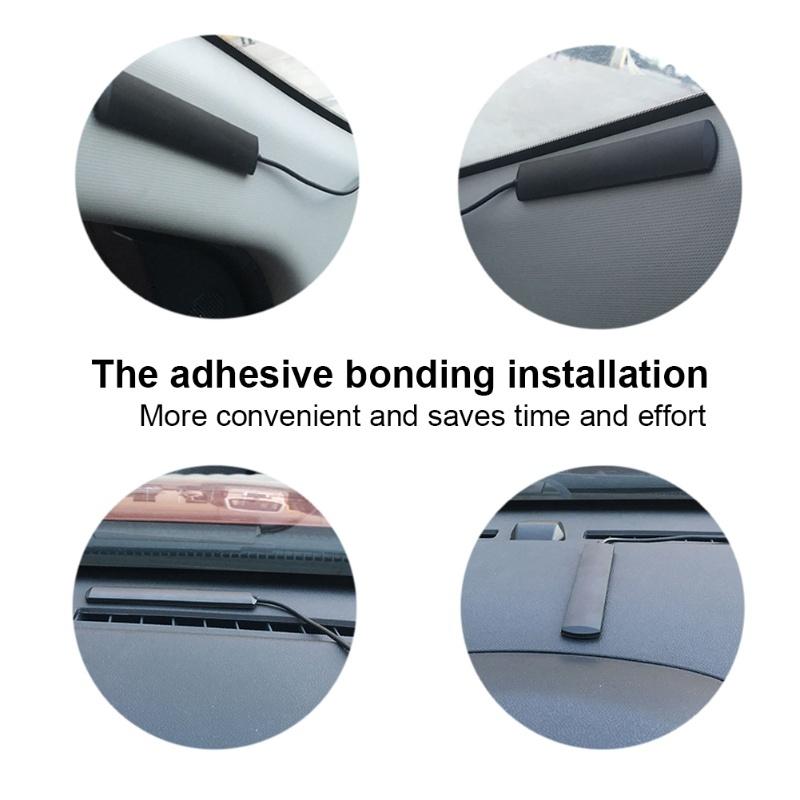 Fm DAb DAb Цифрова радіоантена 5M SMA 20db 5v 15mA Адгезивна кріпильна інсталяційна антена