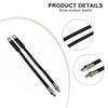 Classic For MINI Front Rubber Brake Hose Set of 2 GBH249 GBH249Z Direct Replacement Hoses for Caliper Brake Refurbishment