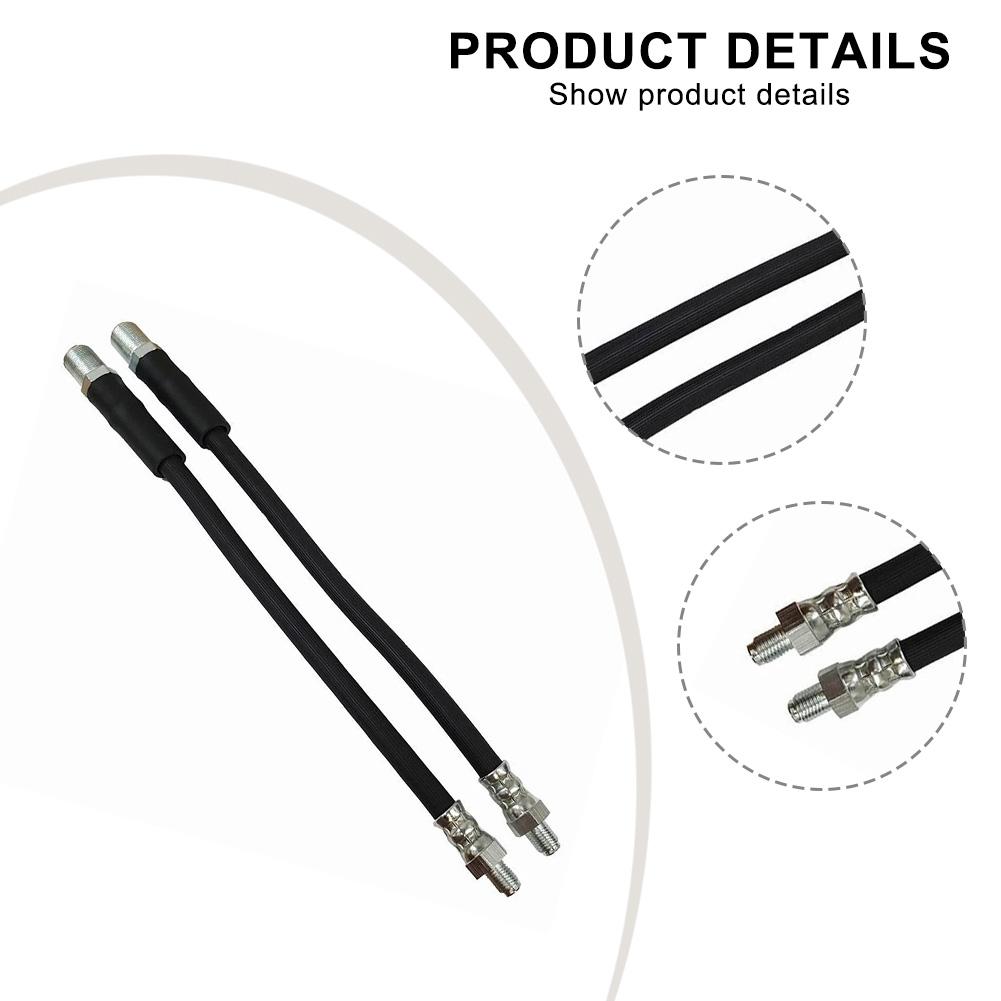 Classic For MINI Front Rubber Brake Hose Set of 2 GBH249 GBH249Z Direct Replacement Hoses for Caliper Brake Refurbishment