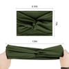 Wecoe Headbands for Women, 6pcs Fashion Knotted Headbands Wide Elastic Thick Turban Headbands for Wigs African Hair Head Wrap Sweat Headbands Workout