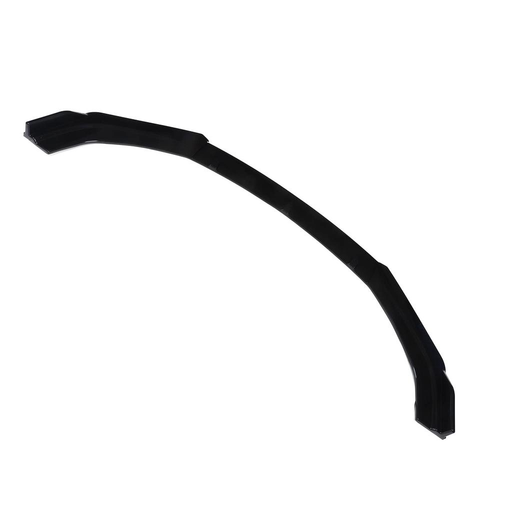 Set of 3 Front Bumper Lip Splitter Gloss for Vehicles 1800mm and Front Bumper Front Spoiler Body Kit Kits, Black, High-Toughness ABS, Over, Spoiler,
