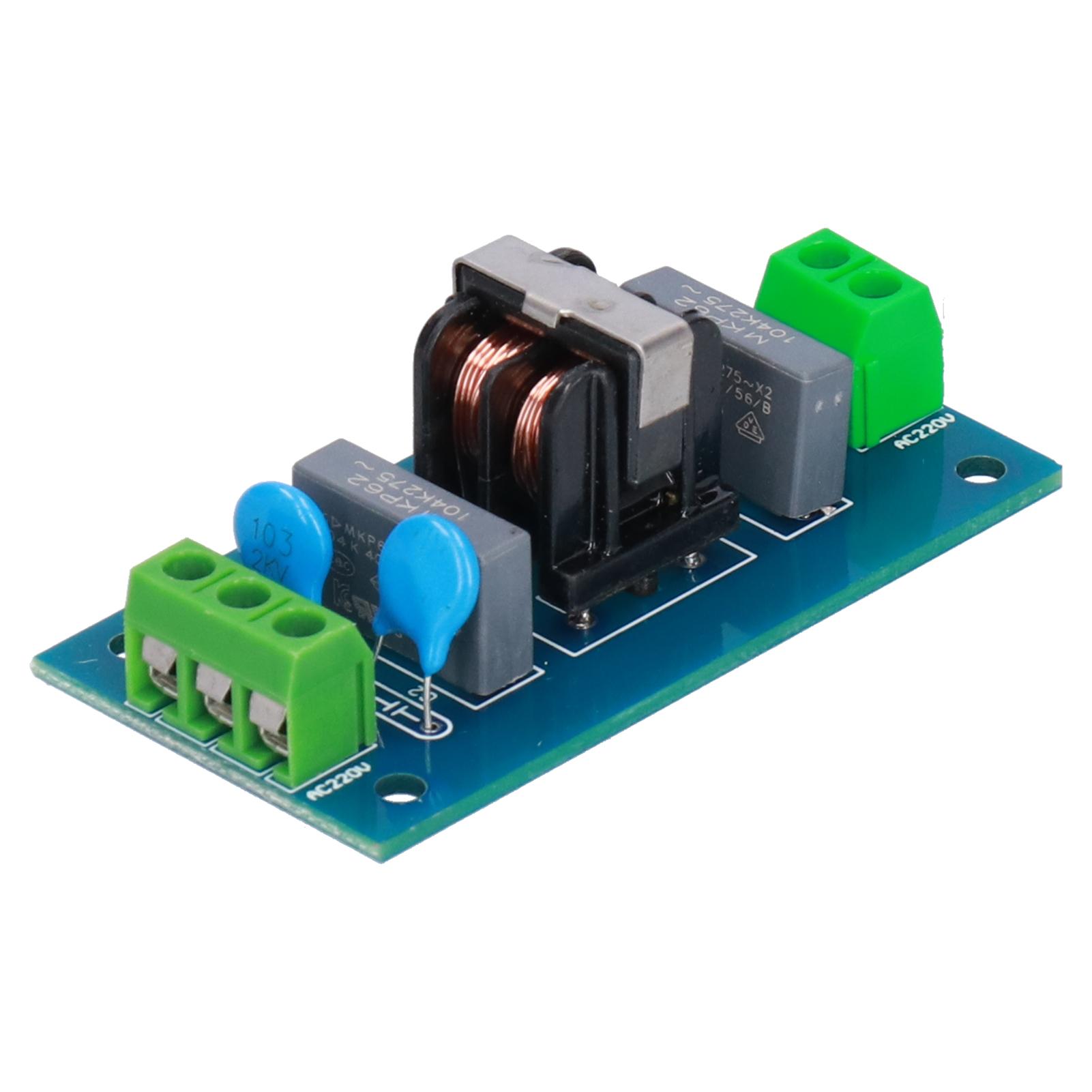 

Фільтруюча плата живлення Модуль фільтра низьких частот Інструмент покращення звуку EMI 220 В 2 А