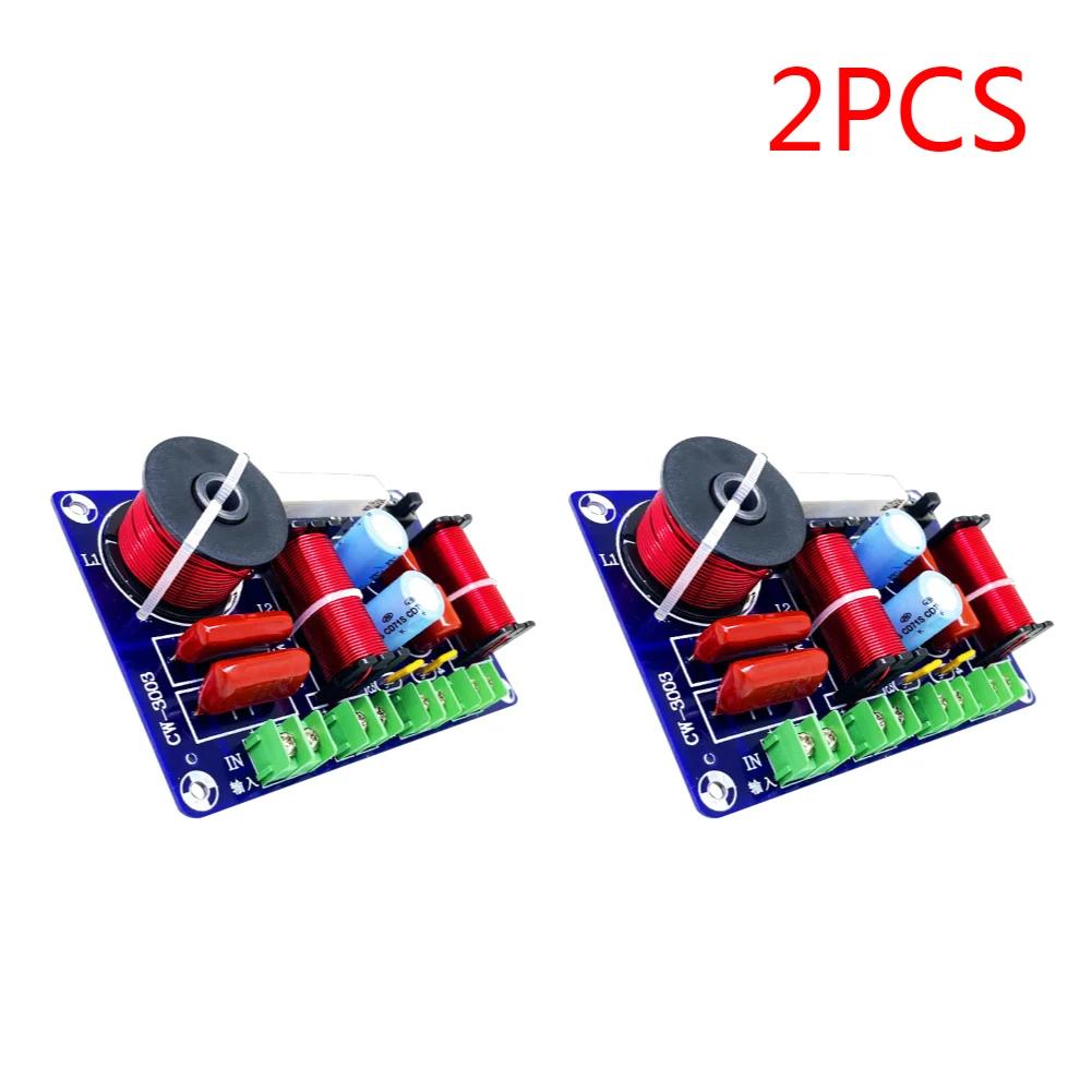 1/2 STÜCK 3-Wege 250W 850/5200Hz Frequenzweiche DIY Lautsprecherfilter Schaltung Hochton Mittelton Tiefton Hifi Stereo Audio Frequenzweichenfilter