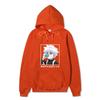 Hunter X Hunter Killua Anime Hoodie Vertical Japanese Letter Print Casual Long Sleeve Pullover Sweatshirt