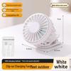 USB Solar-Powered Clip-On Fan Hat: Compact & Portable for Outdoor Sports