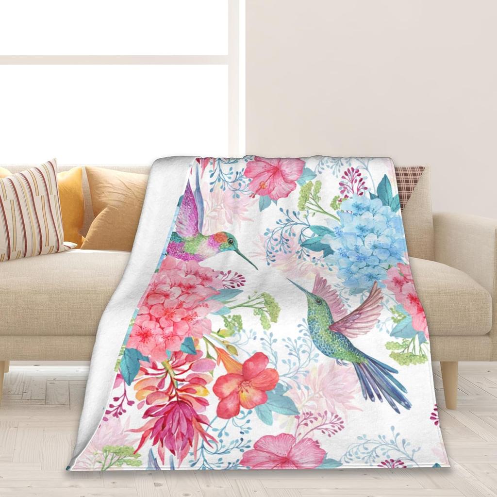 GUOYU Blanket Blanket Japanese Style Cute Pink Sushi Rolls Blankets Warm Lightweight Throw Blanket AllSeason for Couch Bed Man Women Girl