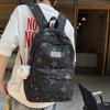 Zaino Scolastico per Studente delle Medie Zaino da Viaggio da Uomo a Grande Capacità con Stampa a Stelle da Donna