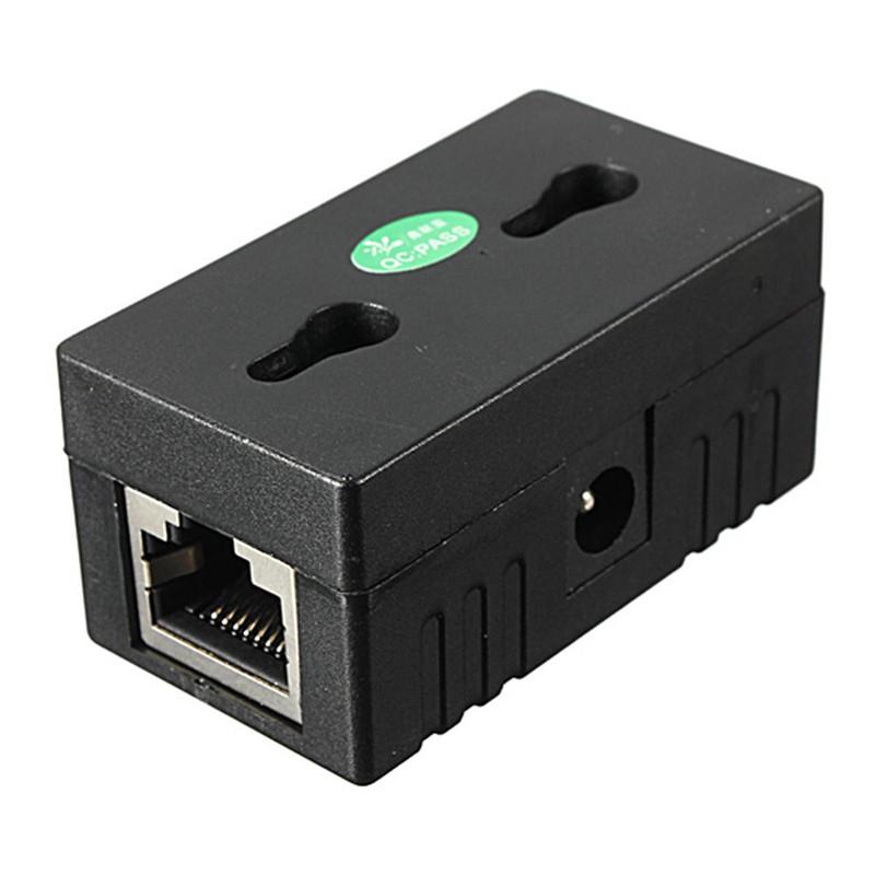 10M/100Mbp Passive POE Power Over Ethernet RJ-45 Injektor Splitter Wandmontage Adapter für CCTV IP Kamera Netzwerk Rj45 Stecker