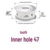 Dual-Sided Flat Timing Pulley: 5M50 Teeth, Width Options 11/16/21/27AF, Bore Size 8-30.