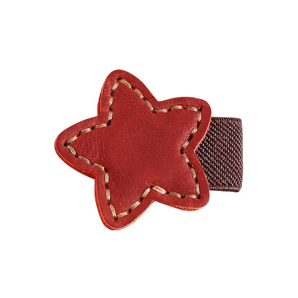 Leather Reading Page Mark Double-sided Page Divider Retro Staionery Supplies  Students