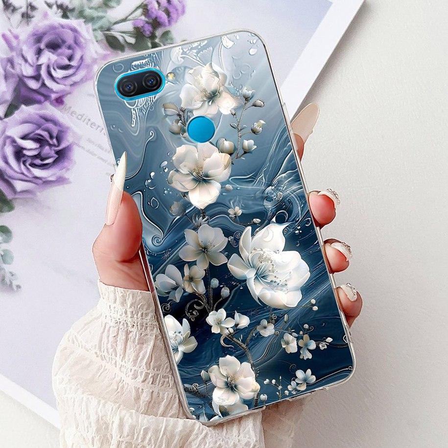 For OPPO A12 A5s AX5s Case New Fashion Butterfly Soft Slim Silicone Phone Back Cover For OPPO A7 AX7 A7N Funda OPPOA5s A 12 Capa