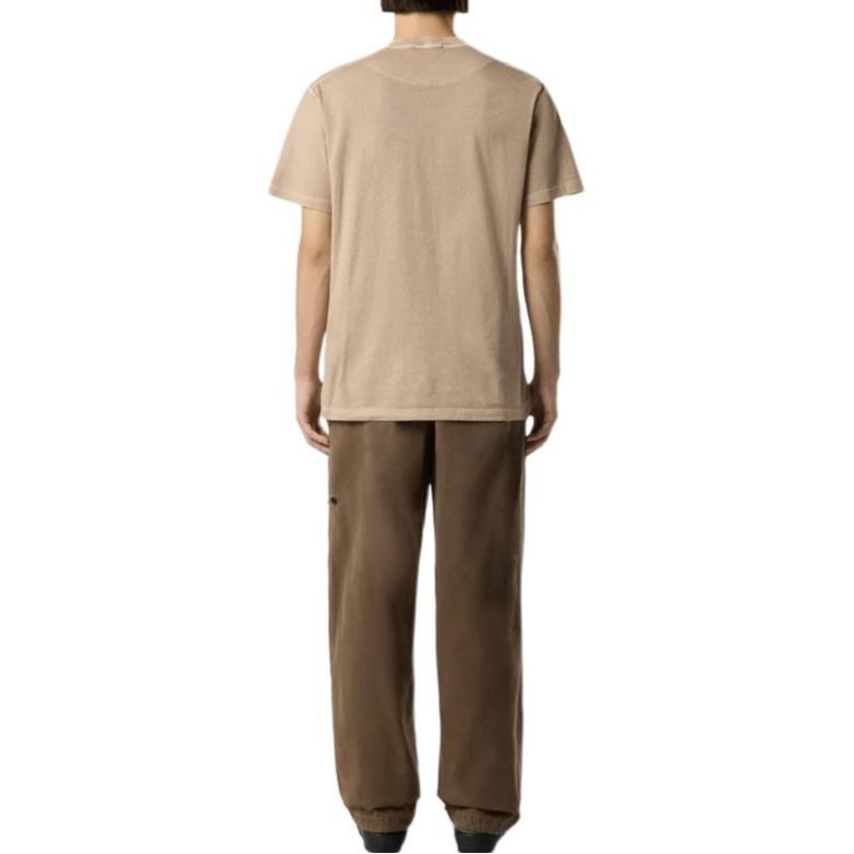 STONE ISLAND Round Neck Logo Patch Short Sleeve T-Shirt Men Tops L1S152100026S0057V019A