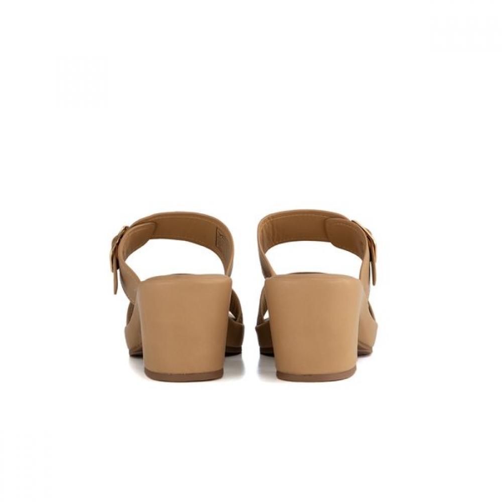 Vainer Women Comfort Mule Slipper Beige Tf26004zy