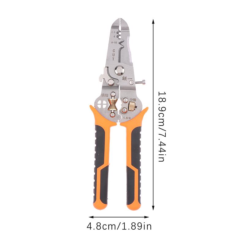 10 In 1 Wire Pliers Multifunctional Electrician Peeling Household Network Cable